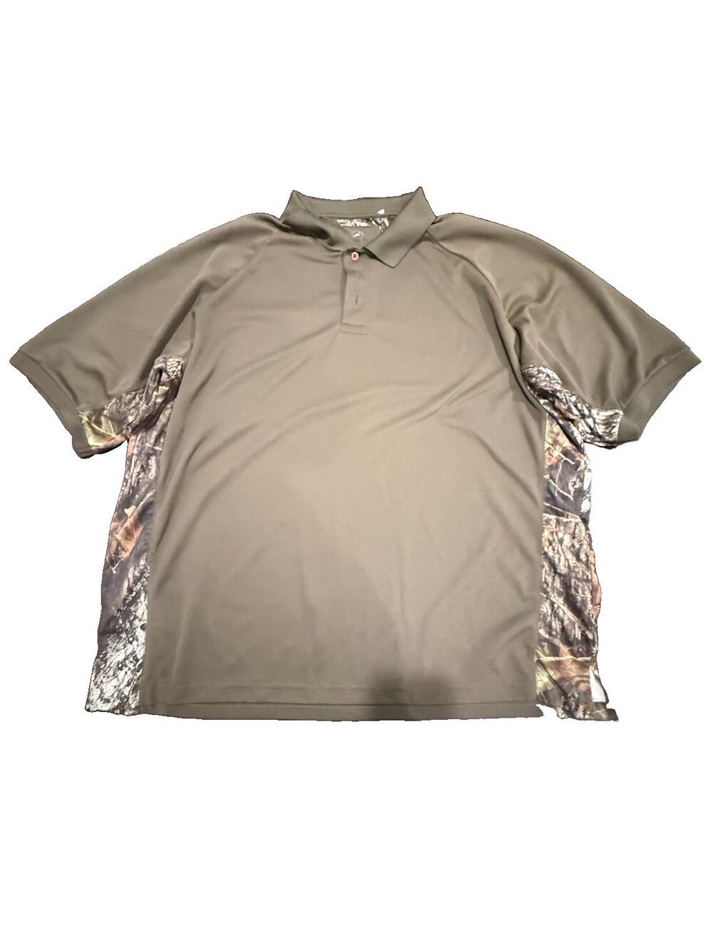 RedHead Camo Hunting Polo Shirt Men’s 3XL Olive Green Performance Outdoor Tee
